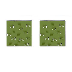 Sheep Lambs Cufflinks (square)