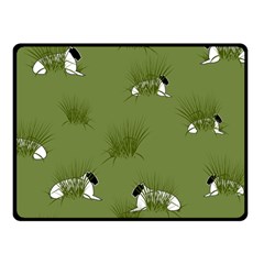 Sheep Lambs Fleece Blanket (small) by HermanTelo