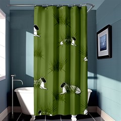 Sheep Lambs Shower Curtain 36  X 72  (stall) 