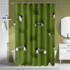 Sheep Lambs Shower Curtain 48  X 72  (small) 