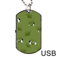 Sheep Lambs Dog Tag Usb Flash (one Side)