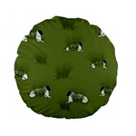 Sheep Lambs Standard 15  Premium Round Cushions Front