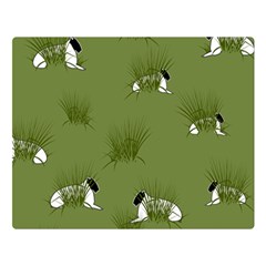 Sheep Lambs Double Sided Flano Blanket (large)  by HermanTelo