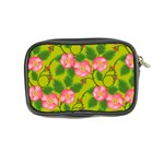 Roses Flowers Pattern Bud Pink Coin Purse Back