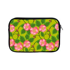 Roses Flowers Pattern Bud Pink Apple Ipad Mini Zipper Cases