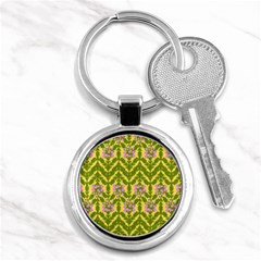 Texture Nature Erica Key Chains (round)  by HermanTelo