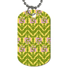 Texture Nature Erica Dog Tag (two Sides) by HermanTelo