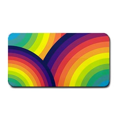 Background Rainbow Colors Colorful Medium Bar Mats by Pakrebo