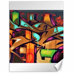 Graffiti Mural Street Art Wall Art Canvas 18  X 24  by Pakrebo