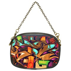 Graffiti Mural Street Art Wall Art Chain Purse (one Side) by Pakrebo