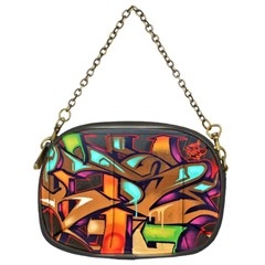 Graffiti Mural Street Art Wall Art Chain Purse (two Sides) by Pakrebo