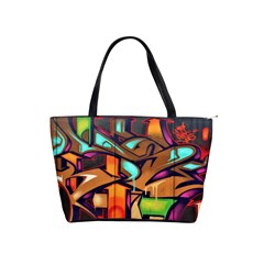 Graffiti Mural Street Art Wall Art Classic Shoulder Handbag by Pakrebo