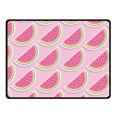 Melons Pattern Food Fruits Melon Fleece Blanket (small) by Pakrebo