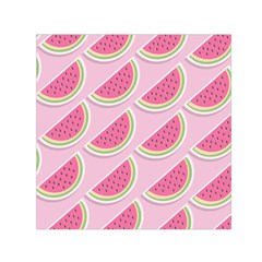 Melons Pattern Food Fruits Melon Small Satin Scarf (square) by Pakrebo