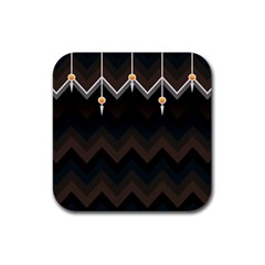 Background Pattern Non Seamless Rubber Coaster (square)  by Pakrebo