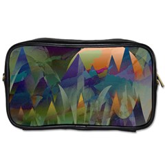 Mountains Abstract Mountain Range Toiletries Bag (One Side)