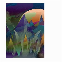 Mountains Abstract Mountain Range Large Garden Flag (Two Sides)