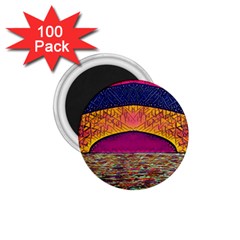 Abstract Sunrise Ocean Sunset Sky 1 75  Magnets (100 Pack)  by Pakrebo