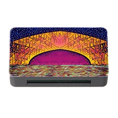 Abstract Sunrise Ocean Sunset Sky Memory Card Reader With Cf by Pakrebo