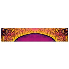 Abstract Sunrise Ocean Sunset Sky Small Flano Scarf by Pakrebo