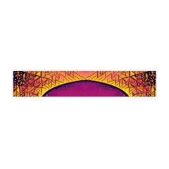 Abstract Sunrise Ocean Sunset Sky Flano Scarf (mini) by Pakrebo