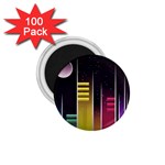 Illustrations Background Abstract Colors 1.75  Magnets (100 pack)  Front