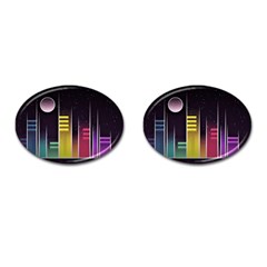 Illustrations Background Abstract Colors Cufflinks (oval) by Pakrebo