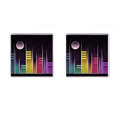 Illustrations Background Abstract Colors Cufflinks (square) by Pakrebo