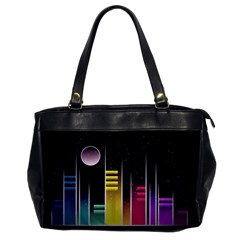 Illustrations Background Abstract Colors Oversize Office Handbag by Pakrebo