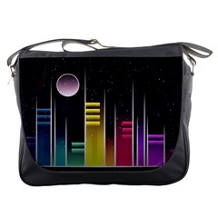 Illustrations Background Abstract Colors Messenger Bag by Pakrebo