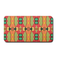 Pattern Orange Green African Medium Bar Mats