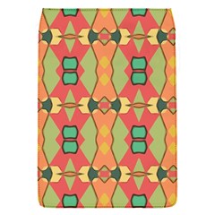 Pattern Orange Green African Removable Flap Cover (S)