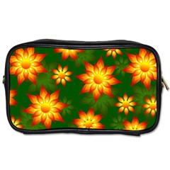 Flower Pattern Floral Non Seamless Toiletries Bag (one Side) by Pakrebo