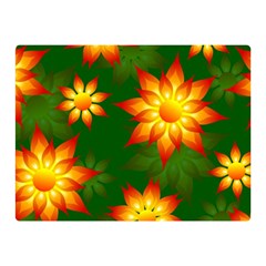 Flower Pattern Floral Non Seamless Double Sided Flano Blanket (mini)  by Pakrebo