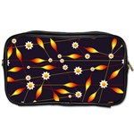 Flower Buds Floral Background Toiletries Bag (Two Sides) Front