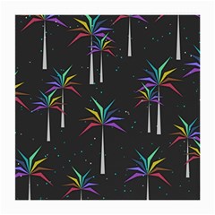 Background Flora Trees Palm Medium Glasses Cloth (2-side) by Pakrebo