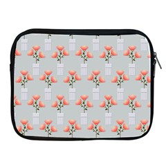 Pattern Non Seamless Floral Flowers Apple Ipad 2/3/4 Zipper Cases by Pakrebo