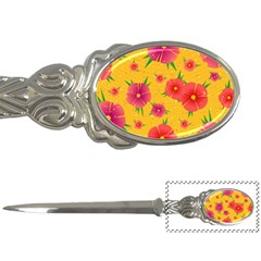 Background Flowers Floral Pattern Letter Opener