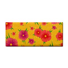 Background Flowers Floral Pattern Hand Towel