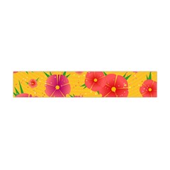 Background Flowers Floral Pattern Flano Scarf (Mini)