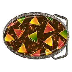 Background Non Seamless Pattern Belt Buckles by Pakrebo