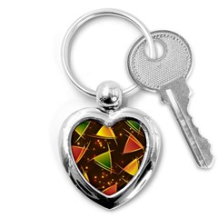 Background Non Seamless Pattern Key Chains (heart)  by Pakrebo