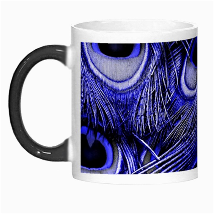 Peacock Feathers Color Plumage Morph Mugs