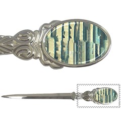 Texture Abstract Buildings Letter Opener by Pakrebo