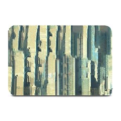 Texture Abstract Buildings Plate Mats by Pakrebo