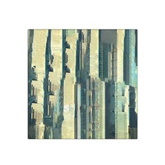 Texture Abstract Buildings Satin Bandana Scarf by Pakrebo