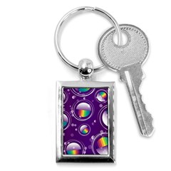 Non Seamless Pattern Background Key Chains (rectangle)  by Pakrebo