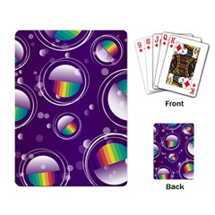 Non Seamless Pattern Background Playing Cards Single Design by Pakrebo