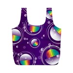 Non Seamless Pattern Background Full Print Recycle Bag (M) Back