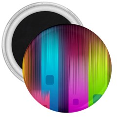 Abstract Background Colorful 3  Magnets by Pakrebo